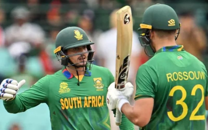 Rilee Rossouw and Quinton de Kock put on an absolute clinical performance to hammer Bangladesh by 90 runs